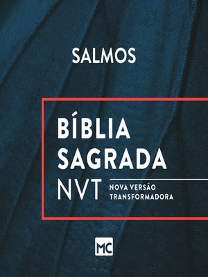 cover image of Bíblia NVT--Salmos